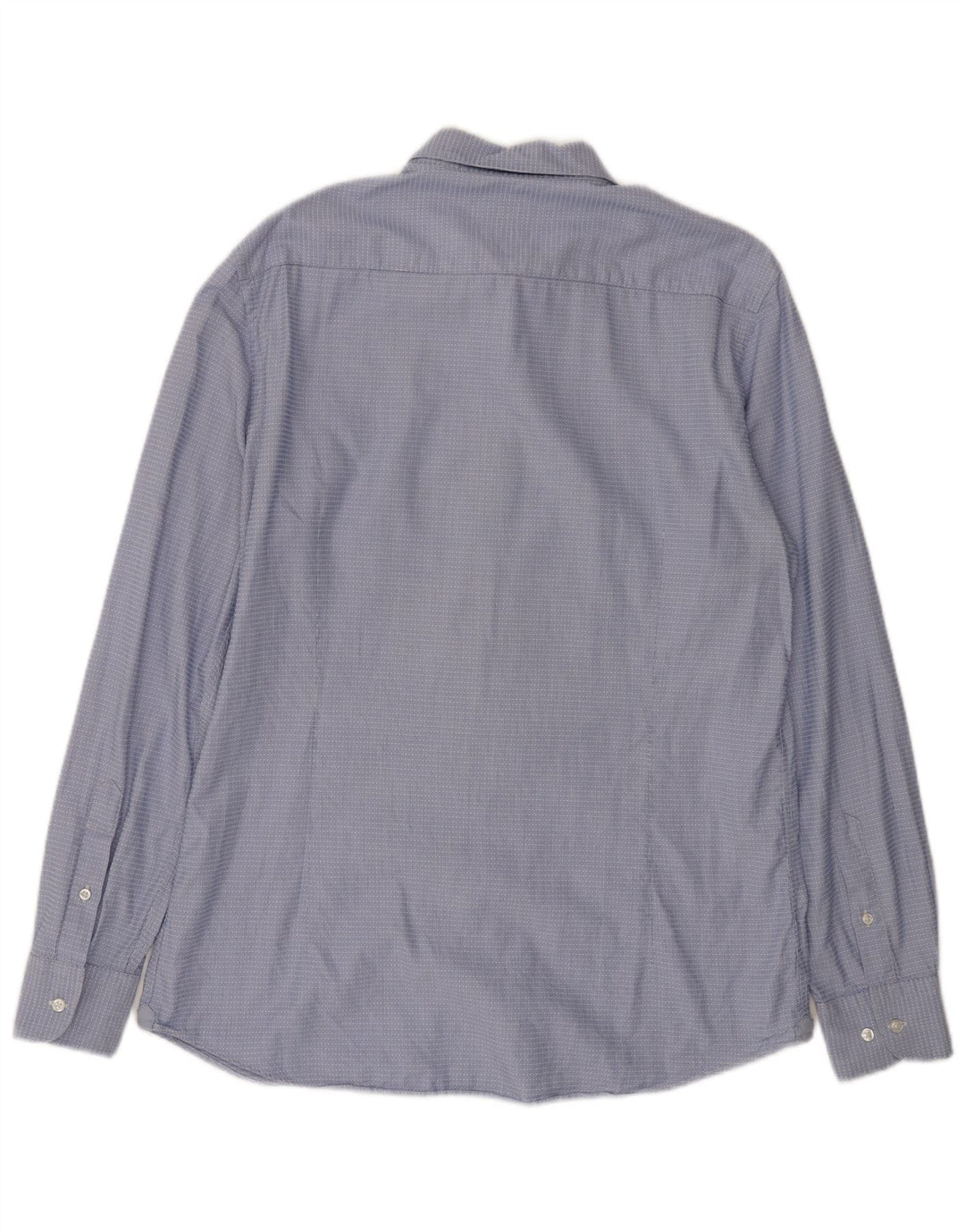 Cămașă pentru bărbați MASSIMO DUTTI, bumbac cu dungi mari, albastre