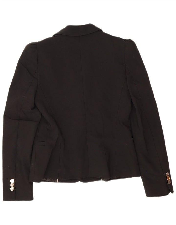 Jachetă pentru femei Zara cu 1 nasture, UK 12 Medium Negru