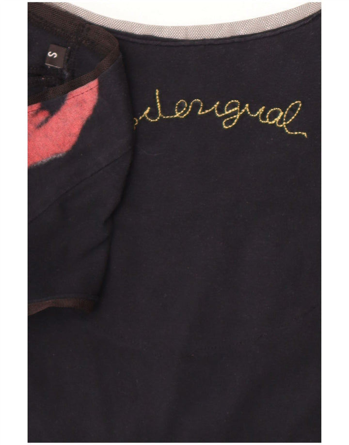 Rochie Desigual pentru femei, cu grafică, UK 10, neagră
