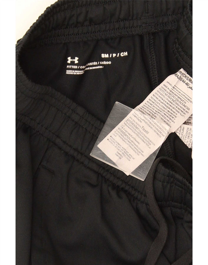 Pantaloni de trening Under Armour pentru bărbați, poliester negru mic