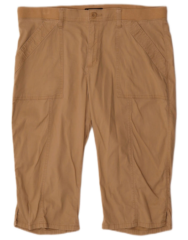 Bermude Lee pentru femei cu talie medie, cu talie relaxată, W36 XL, bej