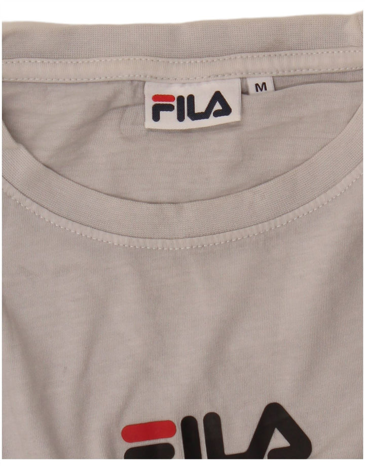 Tricou Bărbați Fila Top Mediu Negru Colorblock