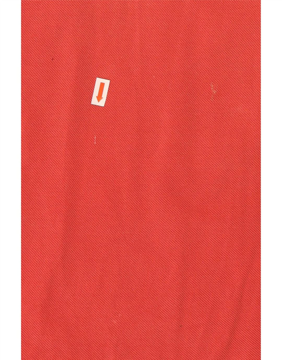 LACOSTE Mens Polo Shirt Size 4 Medium Red Cotton