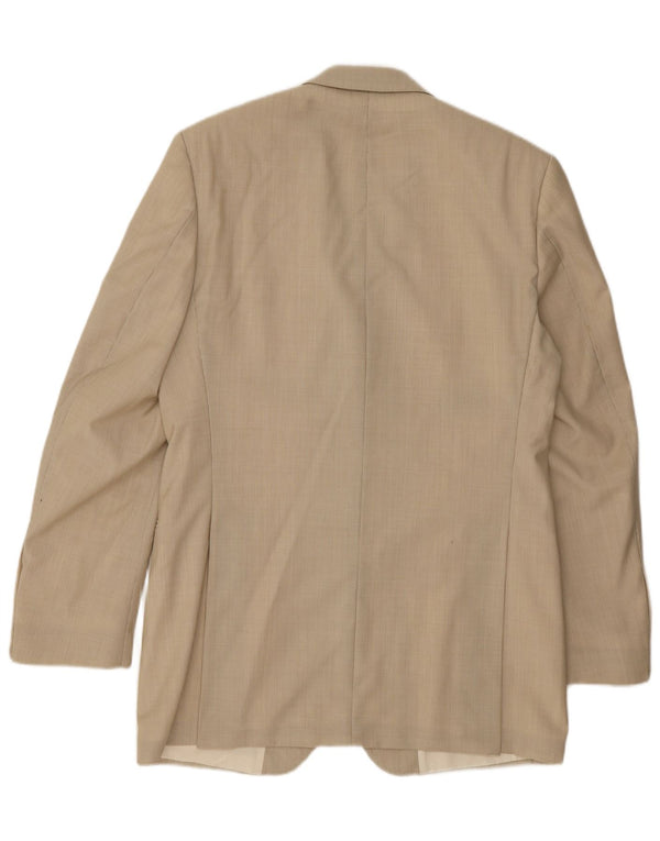 Jachetă pentru bărbați Joop cu 2 nasturi IT 48 Medium Beige Pinstripe Lână virgină