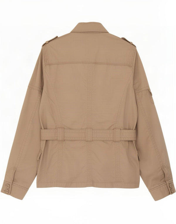 Jachetă militară pentru femei Esprit UK 12 Medium Beige Bumbac