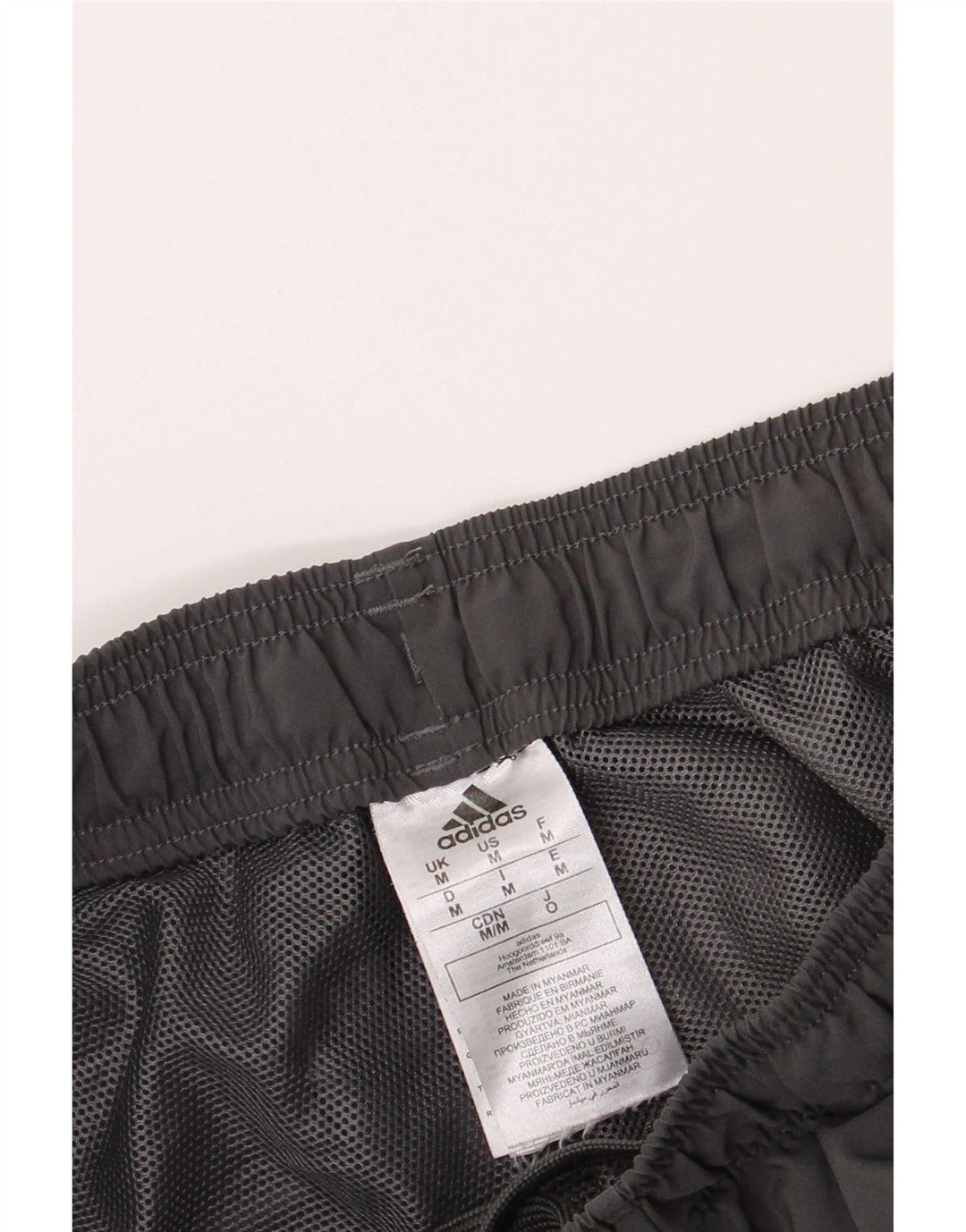 Pantaloni scurți sport pentru bărbați Adidas, gri mediu, poliester