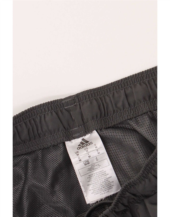 Pantaloni scurți sport pentru bărbați Adidas, gri mediu, poliester