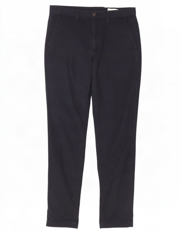 Pantaloni chino subțiri pentru bărbați Gap L32 L32 Bumbac bleumarin