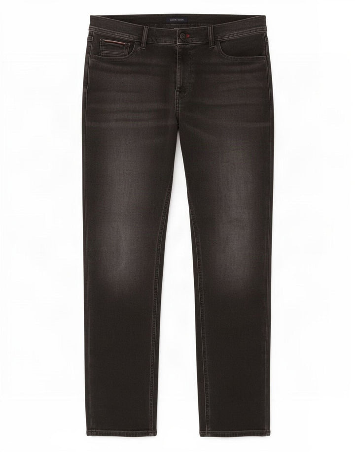 Blugi slim pentru bărbați Tommy Hilfiger W34 L34 bumbac gri