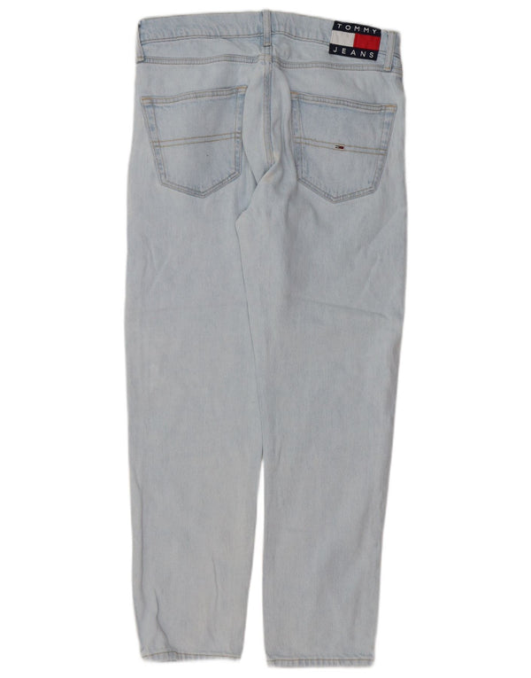 Blugi drepti pentru bărbați Tommy Hilfiger W31 L28 Bumbac albastru