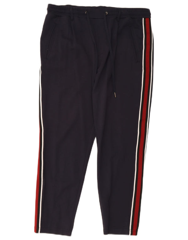 Pantaloni de trening Jack & Jones pentru bărbați, mari, albastru marin, viscoză