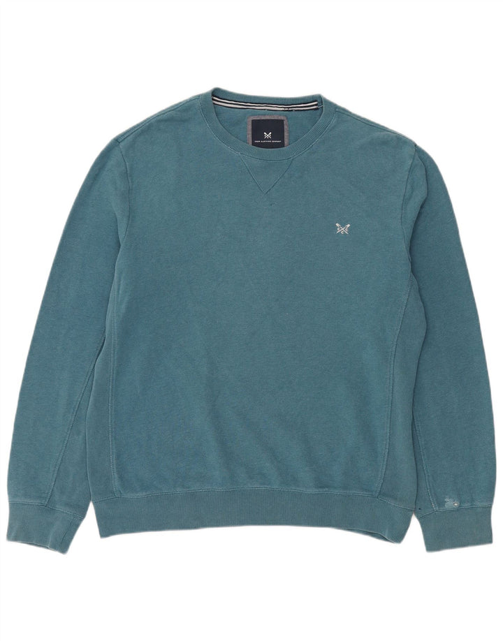 Crew Clothing Hanorac pentru bărbați Jumper XL Bumbac albastru