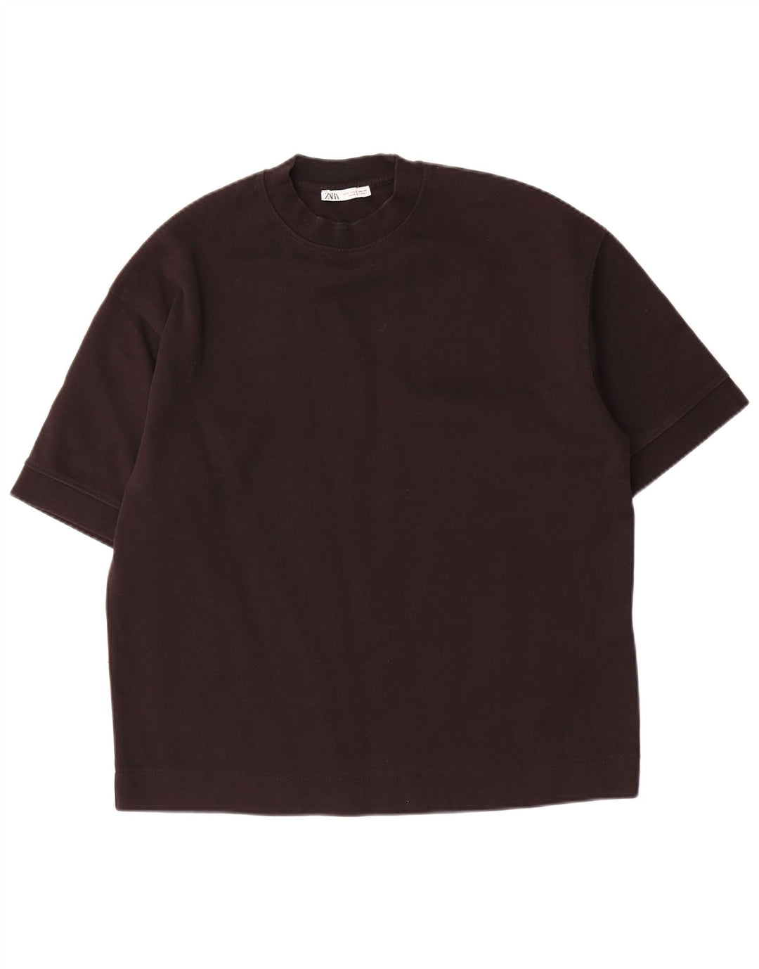 Tricou Zara Barbati Top Mic Negru Bumbac