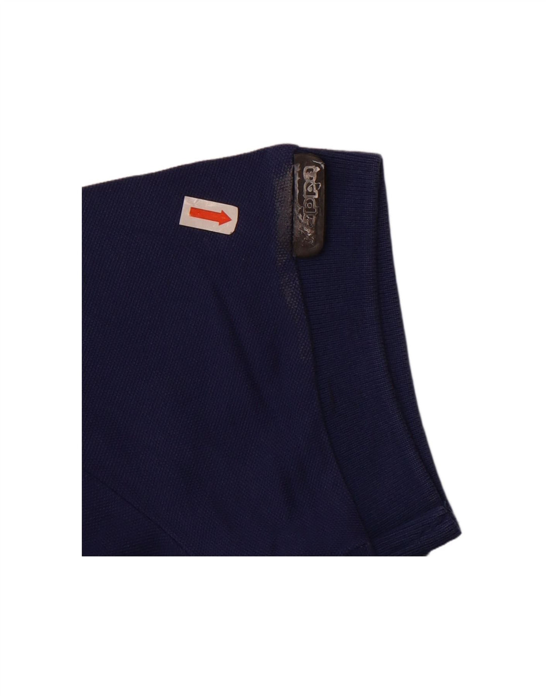 KAPPA Womens Polo Shirt UK 14 Medium Navy Blue Cotton Vintage Kappa and Second-Hand Kappa from Messina Hembry 