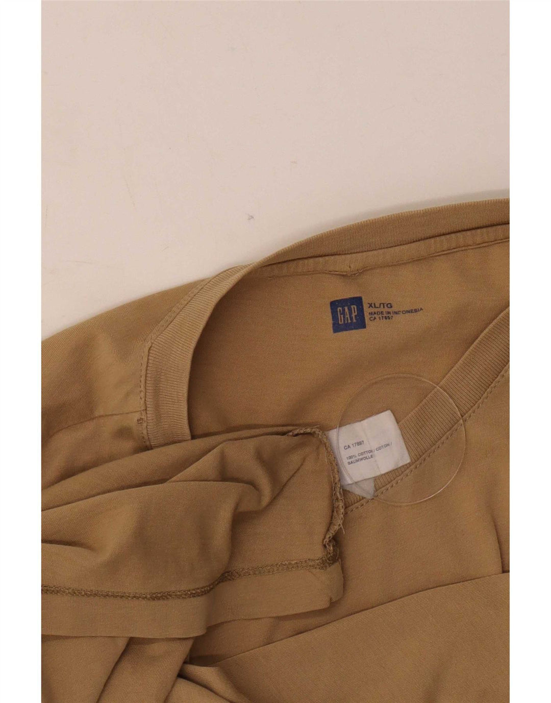 Tricou Bărbați Gap Top XL Maro Bumbac