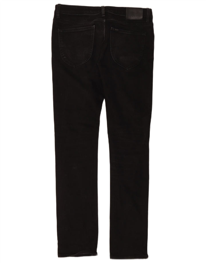 Blugi slim pentru femei Lee W34 L33 bumbac negru