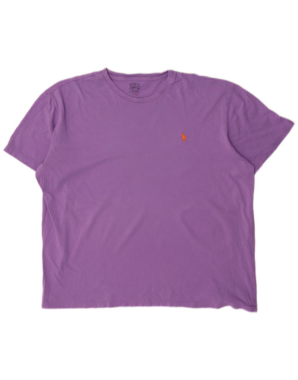 Tricou Polo Ralph Lauren pentru bărbați Top XL Bumbac violet