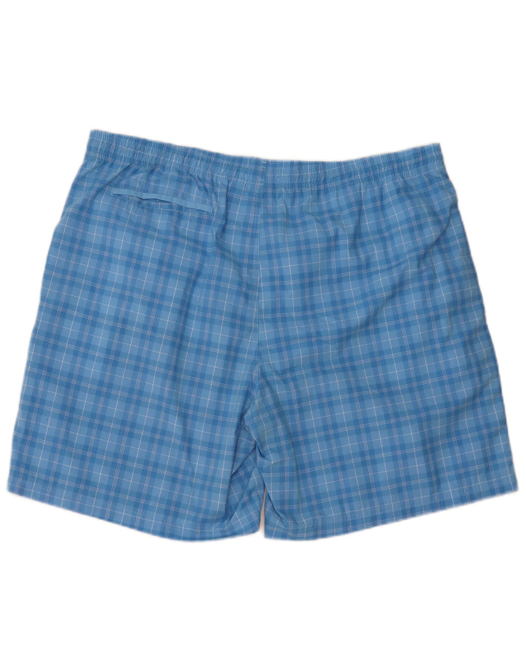 Pantaloni scurți de înot Adidas pentru bărbați 2XL, poliester cu check albastru