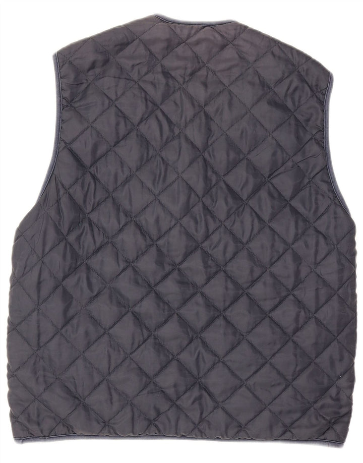 Gilet vintage pentru bărbați reversibil UK 38 Medium Red Geometric