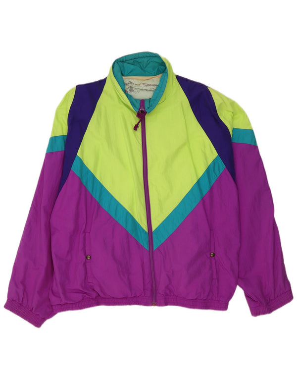 Jachetă de ploaie vintage pentru bărbați UK 46 3XL, multicoloră