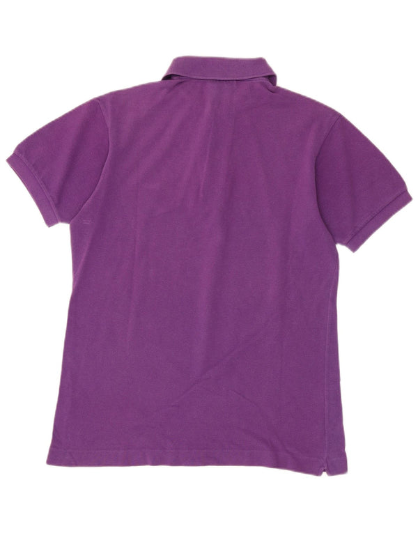 Tricou polo Lacoste pentru bărbați, mărimea 3, bumbac violet mic