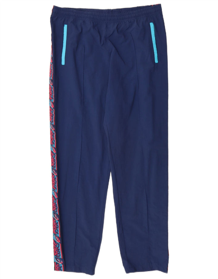 Pantaloni de trening grafic Asics pentru bărbați IT 50 Medium Bleumarin Colorblock