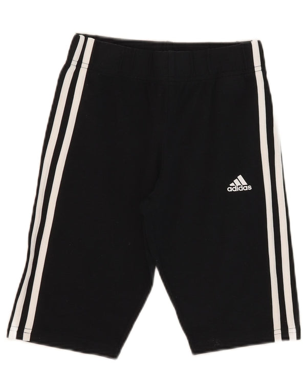 Pantaloni scurți sport Bermude Adidas Fete 13-14 Ani Bumbac Negru