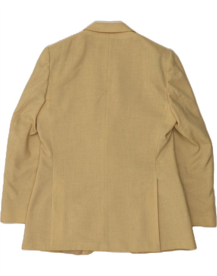 FARAH Mens 2 Button Blazer Jacket UK 42 XL Beige Polyester Vintage Farah and Second-Hand Farah from Messina Hembry 