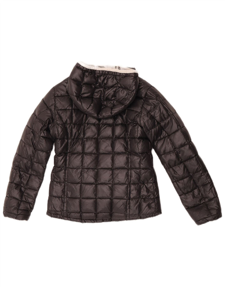 Jachetă căptușită reversibilă pentru fete K-Way 9-10 ani poliester argintiu