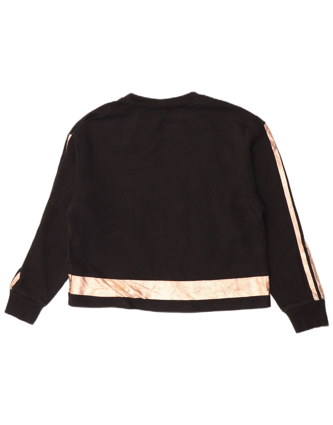 Pulover oversized crop Dkny pentru femei UK 10 Mic negru Colorblock