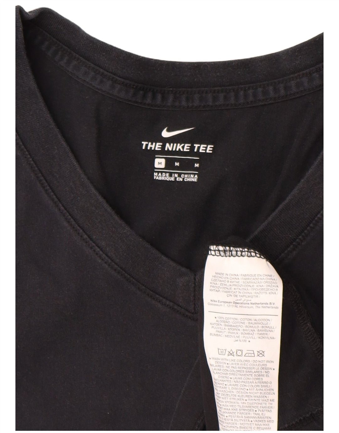 Tricou pentru femei Nike Top UK 14 Medium Black Bumbac