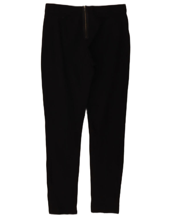 Pantaloni casual pentru femei Pixie cu talie medie J. Crew US 10 Large W28 L27 Negru