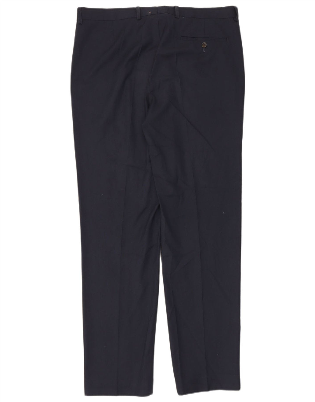 Marks & Spencer Pantaloni croiți pentru bărbați L36 L33 Poliester bleumarin