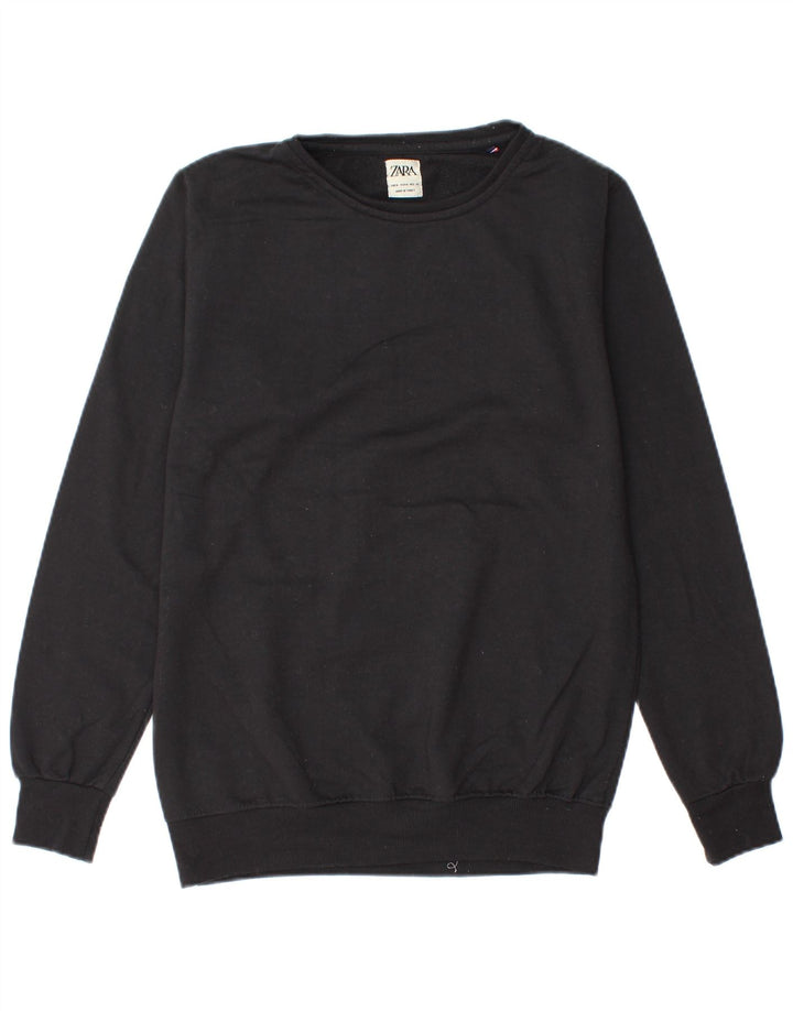 Pulover pentru bărbați Zara Medium Negru