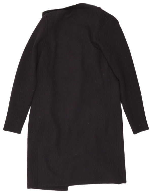 MINT VELVET Pulover cardigan deschis pentru femei UK 12 Medium Negru