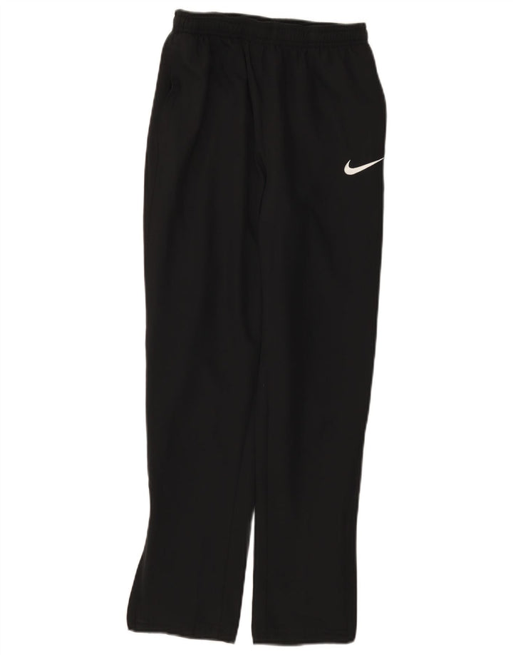 Pantaloni Nike Dri Fit Windbreaker pentru băieți 12-13 ani, mari, negru, poliester