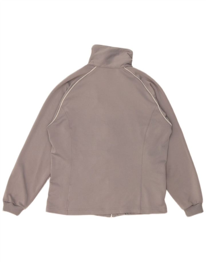 Jachetă de trening pentru femei Adidas UK 14 Gri mediu