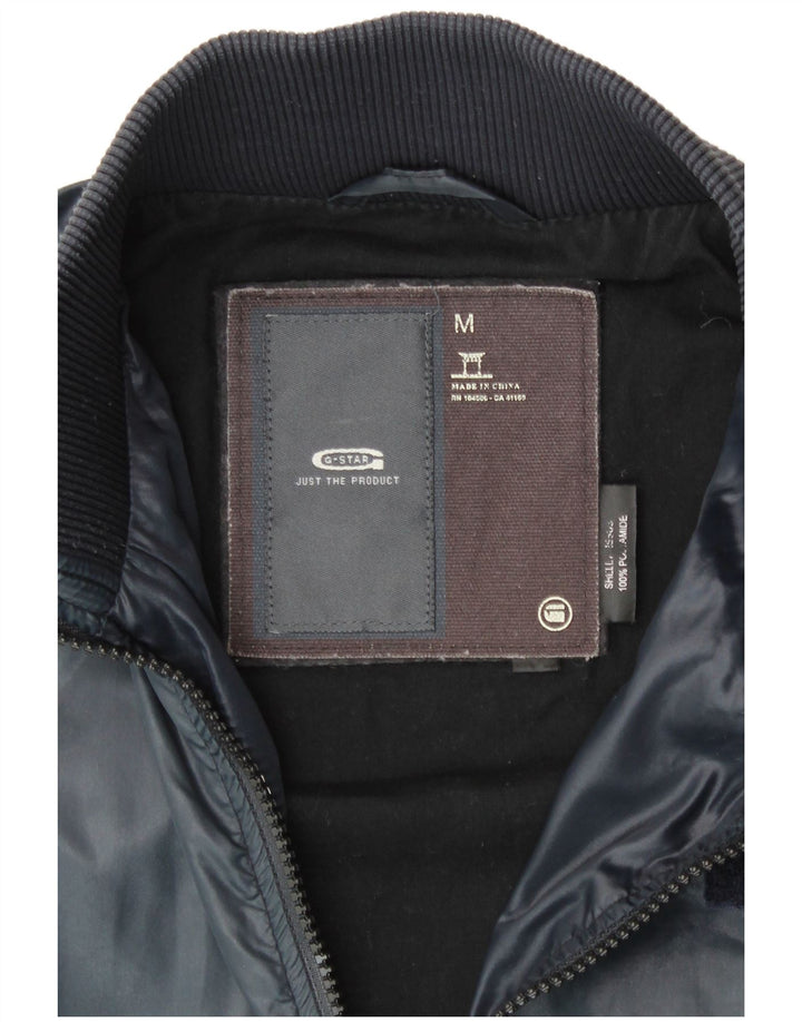 Bomber pentru femei G-STAR UK 14 Medium Bleumarin Poliamidă