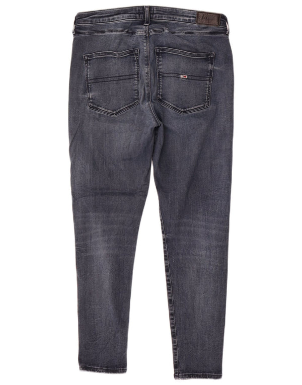 Blugi super skinny pentru femei cu talie înaltă Tommy Hilfiger W31 L26 bumbac albastru