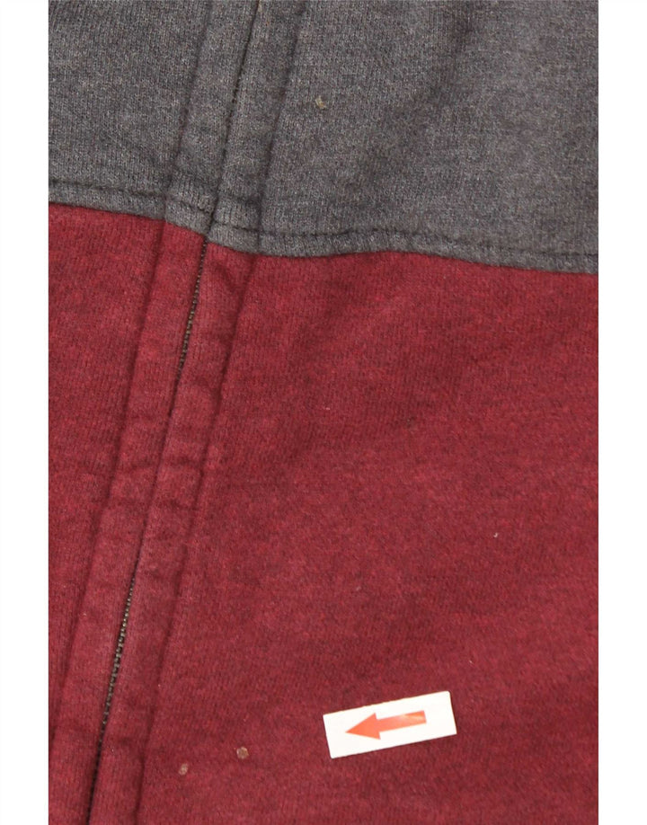 Pulover cu glugă cu fermoar pentru bărbați Fat Face, bumbac color block, multicolor mediu