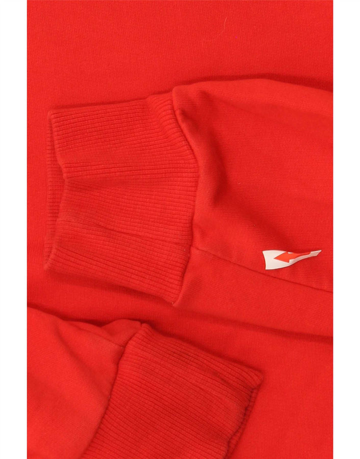 Hanorac grafic pentru bărbați Puma Jumper Bumbac Roșu Mediu