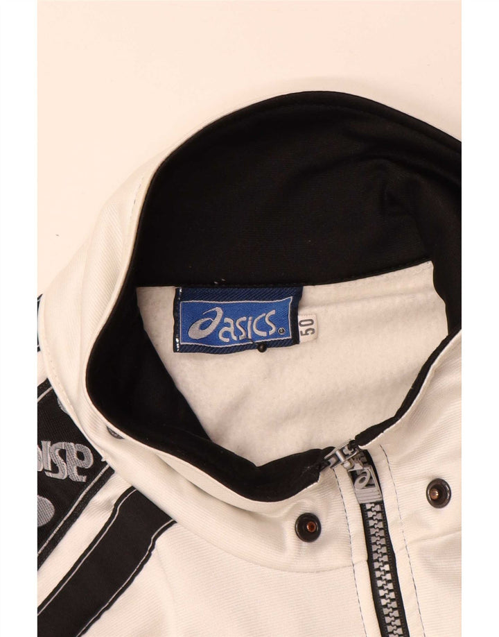 Jachetă de top pentru trening grafic Asics pentru bărbați IT 50 Medium Black Colorblock