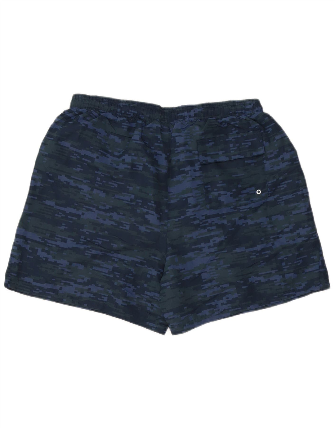 Pantaloni scurți de înot New Balance pentru bărbați, mari, albastru, poliester de camuflaj