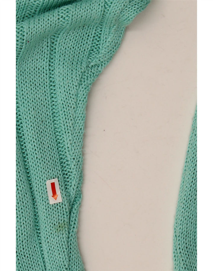 Pulover Cardigan Vintage pentru femei UK 14 Large Green