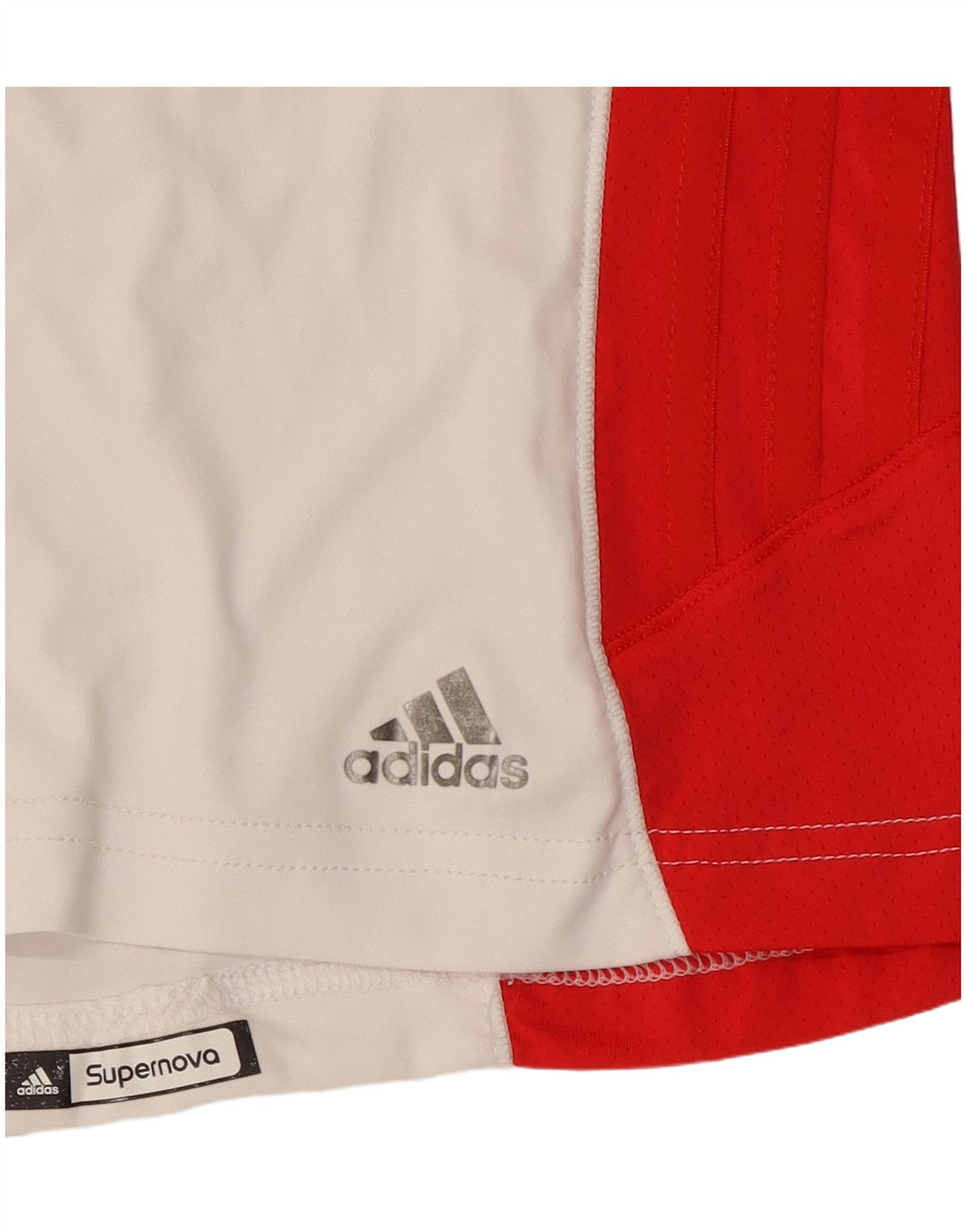 Vest Top Climacool pentru femei Adidas UK 4 XS, alb, bloc de culoare