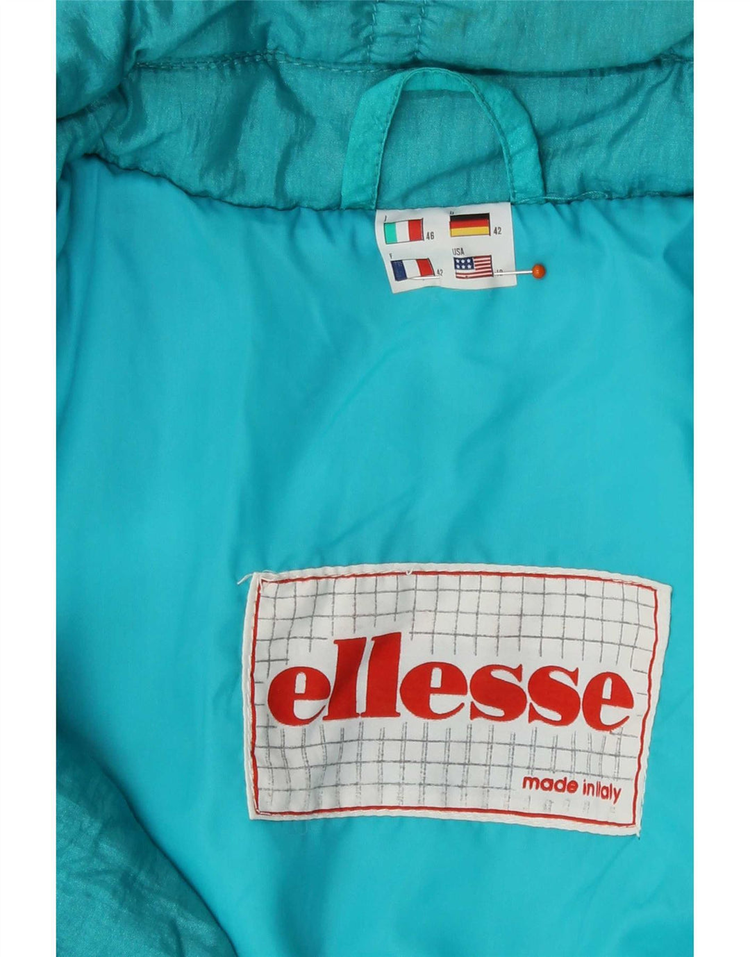 Salopetă de schi pentru femei Ellesse IT 46 mare, albastru, nailon, retro