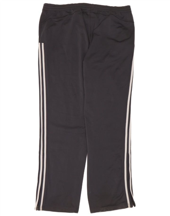 Pantaloni de trening pentru bărbați Adidas 2XL, poliester color-bloc, albastru bleumarin