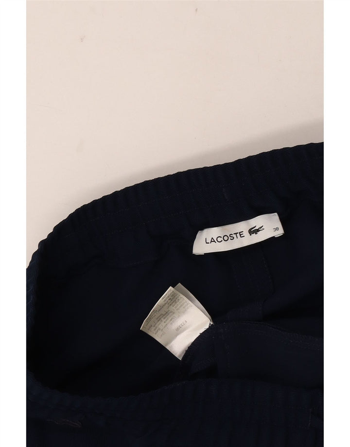 Fusta mini pentru femei Lacoste EU 38 Poliester bleumarin mediu