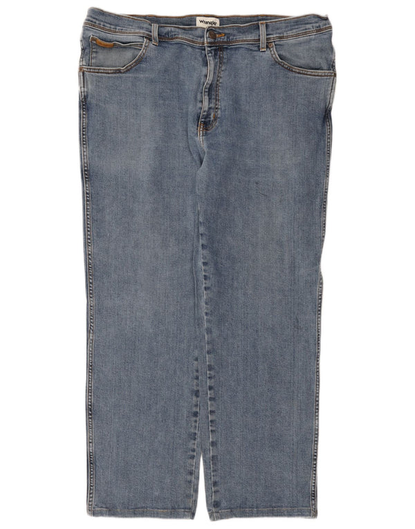 Blugi drepte pentru bărbați Wrangler Texas W42 L28 Bumbac albastru