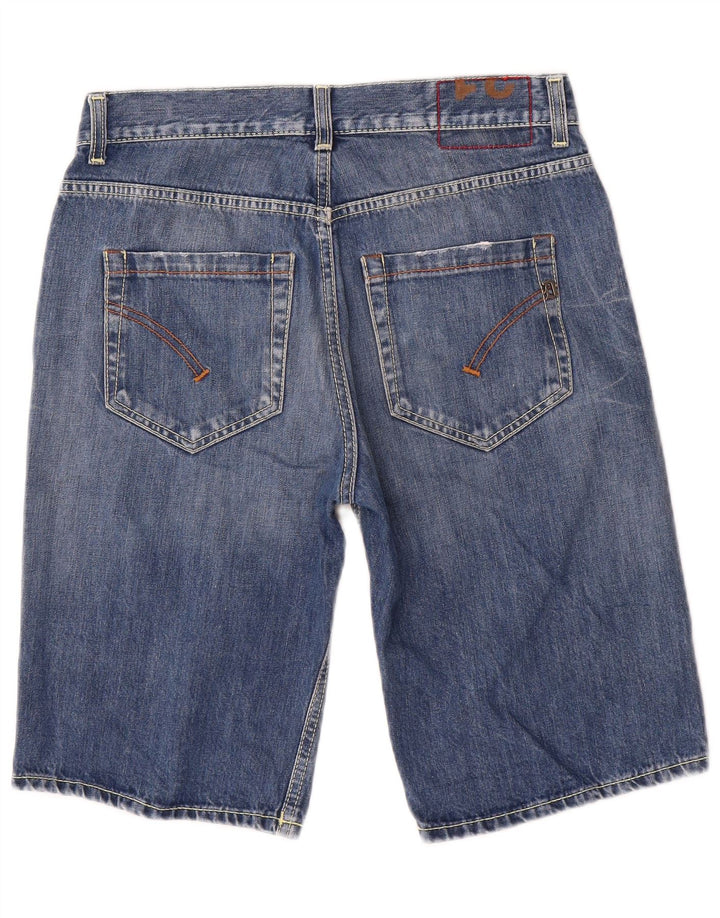 Pantaloni scurți Dondup din denim pentru bărbați W31, bumbac albastru mediu